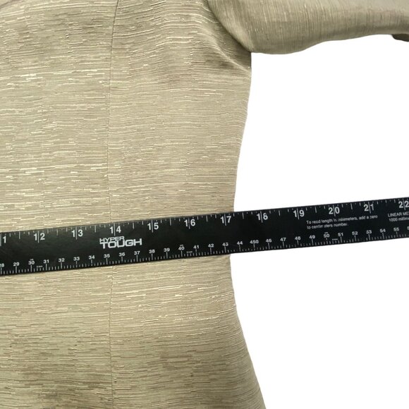 Vtg NORA NOH Women Button Front Silk Linen Blazer Sz 8 Brown Quite Luxury Preppy - Picture 9 of 14